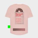 CAMISETA OVERSIZED SUX ROSA DONUT