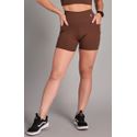 Shorts Confort Classic Marrom 