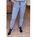 Calça Jogger Moletinho Glow cinza