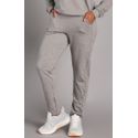 Calça Jogger Moletinho Glow cinza