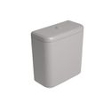 Caixa Acoplada Deca Monocromática Carrara com Acionamento Duo Soft Antracite CD.11F.SFAT.85