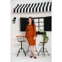 Vestido Isabel Caramelo