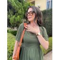 Vestido Clarice Verde Musgo