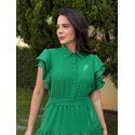 Vestido Catarina Verde Strass