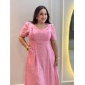 Vestido Kiara Rosa Liberty Plus