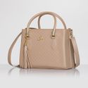 Bolsa Lorena Média Cristal Nude