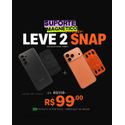 Kit 2 SNAP Suporte Magnetico para Celular encaixe universal
