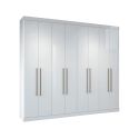 Guarda Roupas Santos Andirá Havana Master Vip 8 Portas 4 Gavetas Branco