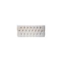 Cabeceira Painel Casal Queen Paris Capitone 1,60m Suede Areia