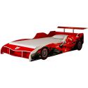 Cama Solteiro Infantil Gelius Carro Fórmula 1 Vermelho
