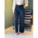 CALÇA ALINE PANTALONA BARRA PRETO