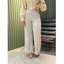 CALÇA ALINE PANTALONA BARRA CINZA