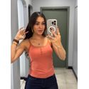 BLUSA SABRINA RENDA LARANJA