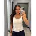 BLUSA SABRINA RENDA OFF WHITE