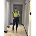 CALÇA JEANS PALENINA JEANS ESCURO