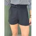 SHORT LONDRES ALFAIATARIA PRETO