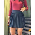 SHORT SAIA BALONE PRETO