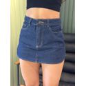 SHORT SAIA DENIM JEANS ESCURO