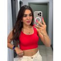 CROPPED EVA VERMELHO