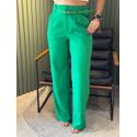 CALÇA PANTALONA ALFAIATARIA VERDE 