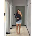 BLUSA JU ASSIMÉTRICA PRETO