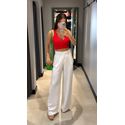 CALÇA PANTALONA MIA BRANCO