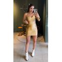 CORSET PRADA DOURADO