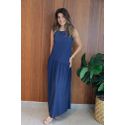 Vestido Aurora Azul Marinho