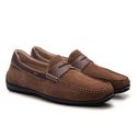 Mocassim Masculino Drive Suede Capuccino