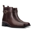 Bota Feminina Navona Castanho