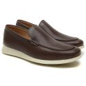 Mocassim Casual Masculino Chocolate FLW002