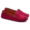 Mocassim Feminino Drive Camurça Pink Gt003