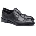 Derby Brogue Scatamacchia Preto LD05