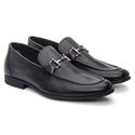 Mocassim Mantova Preto Solado de Borracha