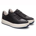 Tênis Casual Couro Preto