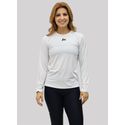 Babylook Manga Longa Branca