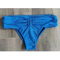 Calcinha de Biquíni Anilha Azul Texturizado