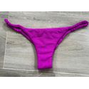 Calcinha De Biquíni Rosa Texturizado