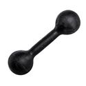 Halter 01kg Ferro Bola Pintado Peso Braço Biceps Musculação Academia JFIT