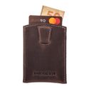 PORTA CARTÃO SLIM CLASSIC CAFÉ