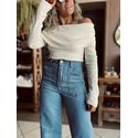 Calça Jeans Wide Leg - Estiva