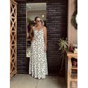 Vestido longo/Midi Belmonte - Branco