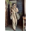 Conjunto em linho Angelina - Doce de Leite