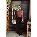 Calça Wide Leg Carpina - Preta