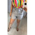 SHORT VICK - CINZA