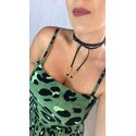 CHOCKER CAMURÇA PRETA
