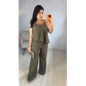 CONJUNTO VALENTINA - VERDE OLIVA