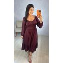 VESTIDO SILVI - CABERNET
