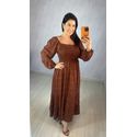 VESTIDO STELLA - MARROM