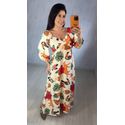 VESTIDO VIRGINIA - OFF ESTAMPADO